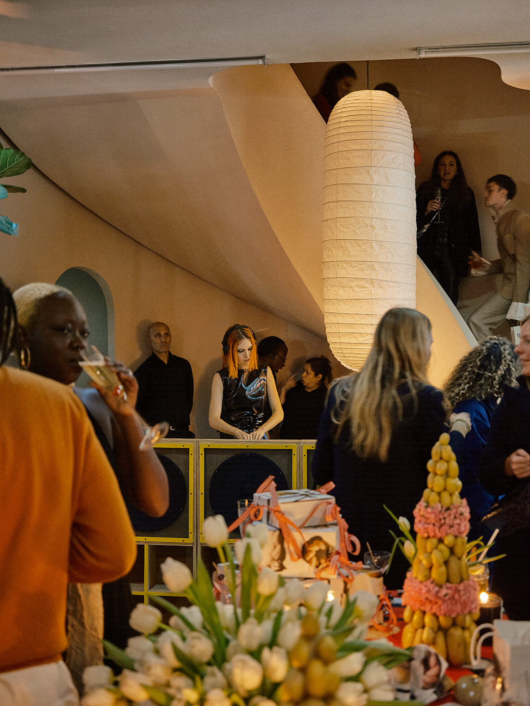 Cultural event crowd